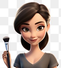 PNG Makeup artist cartoon female adult. 