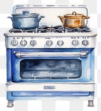 PNG Kitchen stove appliance oven white background. AI generated Image by rawpixel.