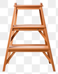 PNG Wooden step ladder chair architecture lifeguard. 