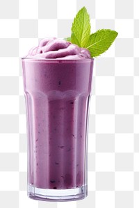 PNG Blueberry smoothie milkshake dessert drink. 