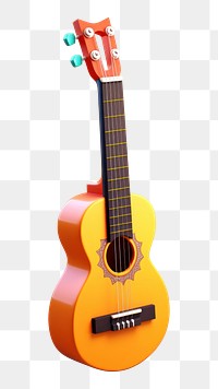 PNG Cartoon guitar performance creativity string. 