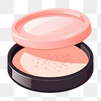 PNG Cosmetics powder circle person. AI generated Image by rawpixel.