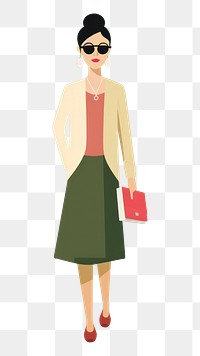 PNG Teacher dress skirt adult. 