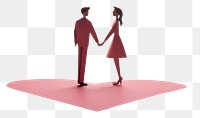 PNG Long distance relationship paper white background togetherness. 