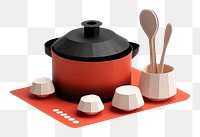 PNG Cooking spoon white background xiaolongbao. 