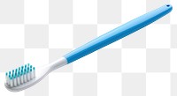 PNG Toothbrush tool blue white background. AI generated Image by rawpixel.