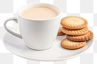 PNG Coffee saucer drink bread. AI generated Image by rawpixel.