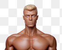 PNG Men rubber doll portrait adult photo. 