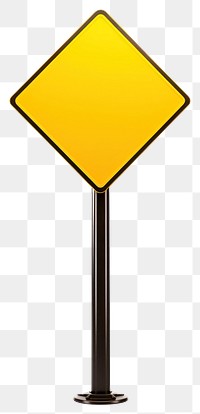 PNG Yellow traffic sign symbol line  