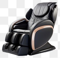 PNG Massage chair white background technology relaxation. 