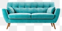 PNG Sofa furniture cushion pillow. AI generated Image by rawpixel.