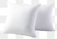 PNG Square pillows cushion white  