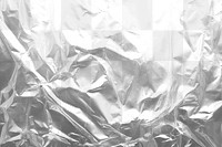 PNG Crumpled metallic foil texture.