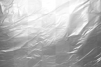 PNG Crumpled shiny metallic texture.