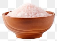 PNG Rock salt bowl food white background. AI generated Image by rawpixel.