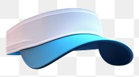 PNG Tennis visor white background electronics headgear. AI generated Image by rawpixel.