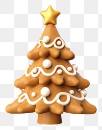 PNG Christmas tree Gingerbread gingerbread christmas cookie. AI generated Image by rawpixel.