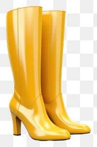 PNG Knee high boots footwear shoe  