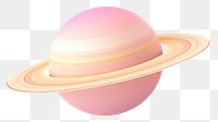 PNG Planet saturn space egg white background. AI generated Image by rawpixel.