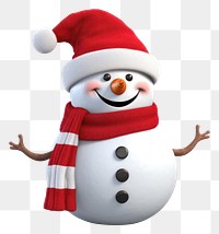 PNG Snowman cartoon winter white. 