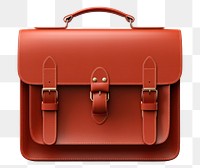 PNG Vintage Japanese School bag briefcase handbag white background. AI generated Image by rawpixel.
