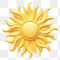 PNG Sun gold white background accessories. 