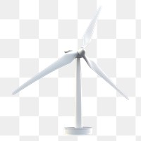 PNG Wind turbine machine white background electricity. 