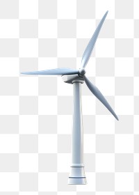PNG Wind turbine machine white background electricity. AI generated Image by rawpixel.