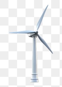 PNG Wind turbine machine white background electricity. 