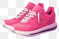 PNG Sport footwear shoe pink. AI generated Image by rawpixel.