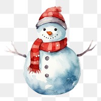 PNG Christmas snowman winter white 