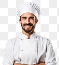 PNG Chef adult smile white background. AI generated Image by rawpixel.