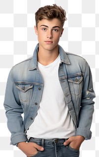 PNG Denim jacket clothing fashion jeans. AI generated Image by rawpixel.