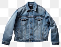 PNG Denim jacket jeans pants coat. 