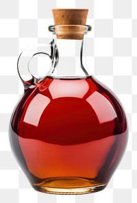 PNG Vinegar bottle white background refreshment. AI generated Image by rawpixel.