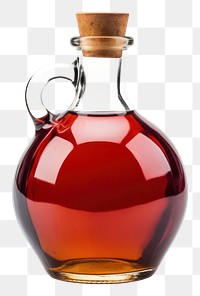 PNG Vinegar bottle white background refreshment. 