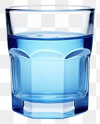 PNG Glass bottle blue  