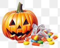 PNG Halloween candy pill food white background. AI generated Image by rawpixel.