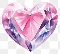 PNG Heart gemstone jewelry diamond. 