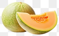 PNG Melon piece fruit plant food. 