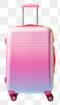 PNG Luggage suitcase travel transparent background. AI generated Image by rawpixel.