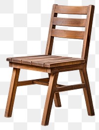 PNG Wooden chair furniture wood  