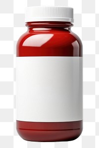 PNG Medicine bottle label jar. 