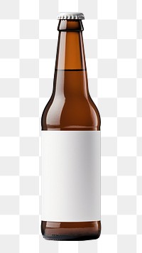 PNG Bottle beer label drink