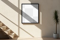 Picture frame png mockup, transparent design