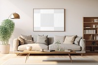 Picture frame png mockup, transparent wall decor