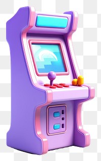 PNG Game arcade cartoon white background electronics. AI generated Image by rawpixel.