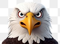 PNG  American bald eagle cartoon animal bird. AI generated Image by rawpixel.