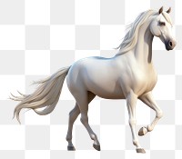 PNG  Arabian horse stallion animal mammal. AI generated Image by rawpixel.