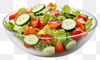 PNG Fresh vegetable salad bowl plate food. 